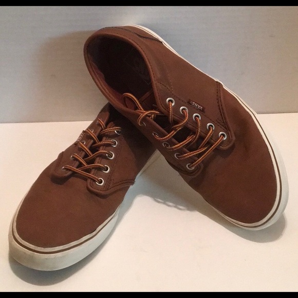 vans leather lace up